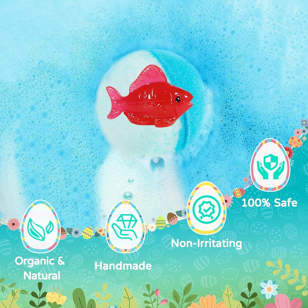 Bath Bombs for Kids with Surprise Inside