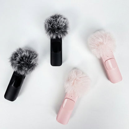 2 pcs Wireless Mini Microphones for iPhone, Android, iPad