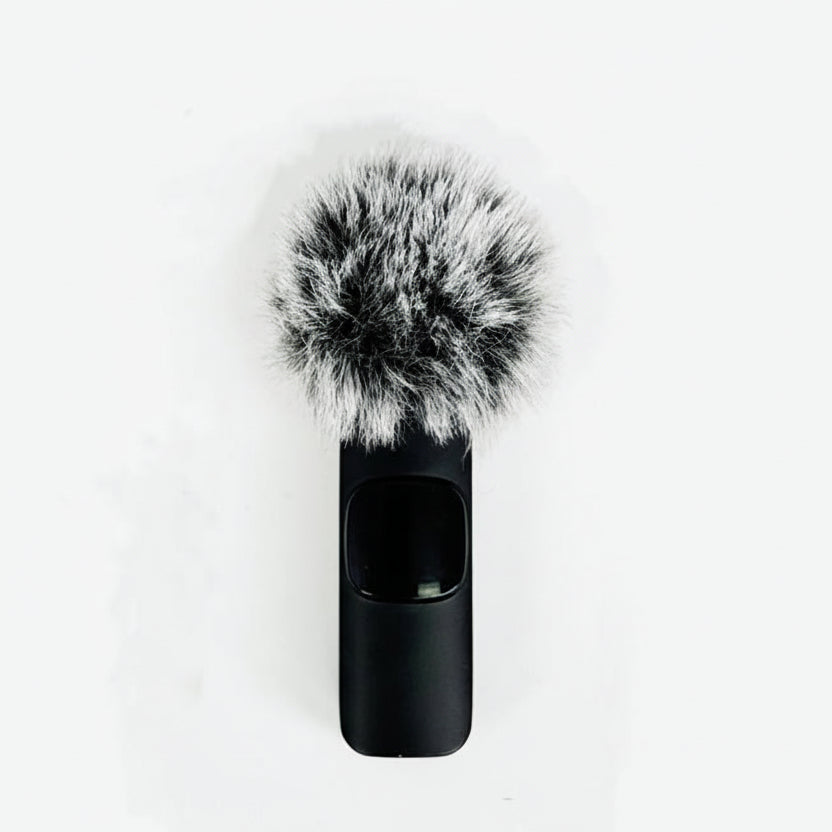 2 pcs Wireless Mini Microphones for iPhone, Android, iPad