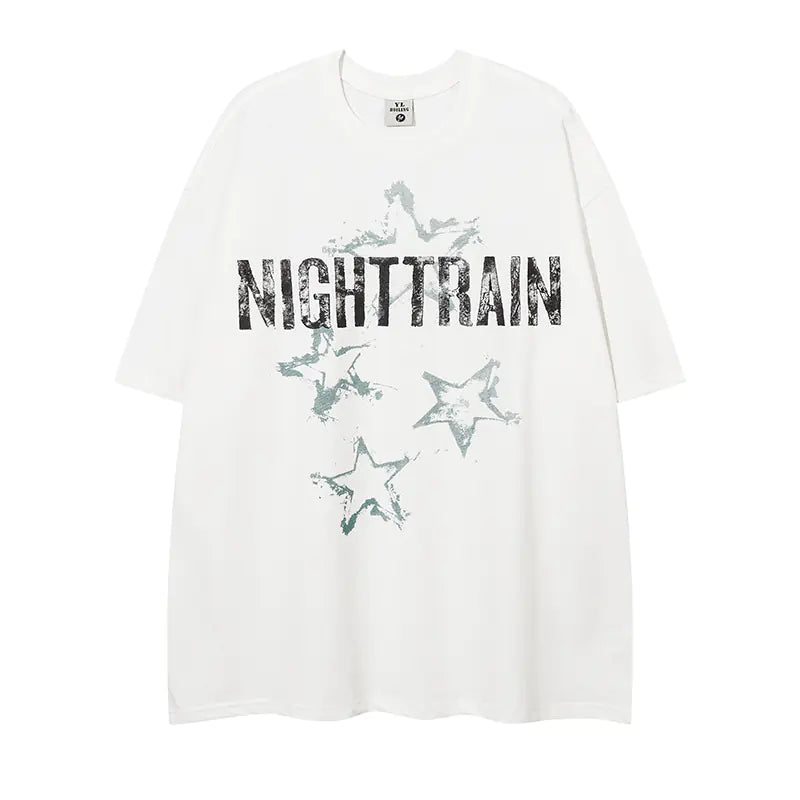 2024 Vintage Oversized Hip-Hop T-Shirt for Men