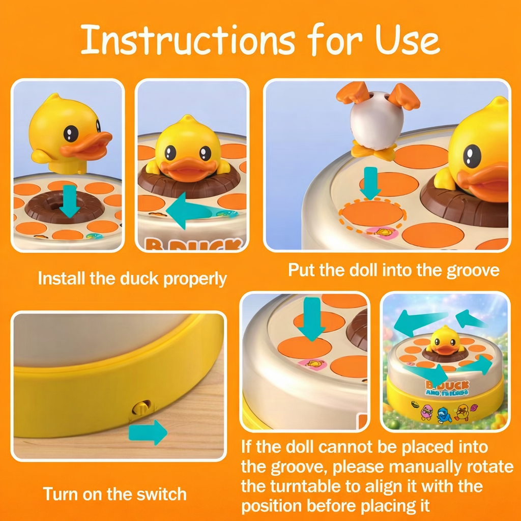 Duck Pop Toy