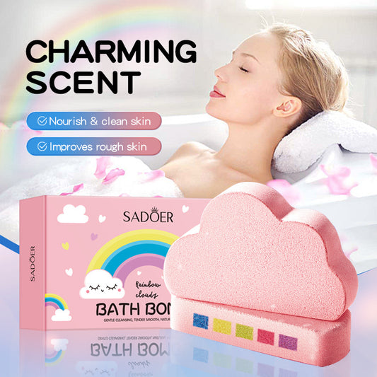 Rainbow Bath bombs