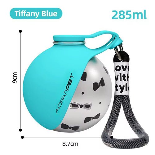 Buddy Pup Dog Water Bottle With Bowl