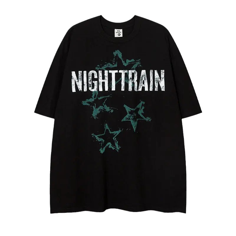 2024 Vintage Oversized Hip-Hop T-Shirt for Men