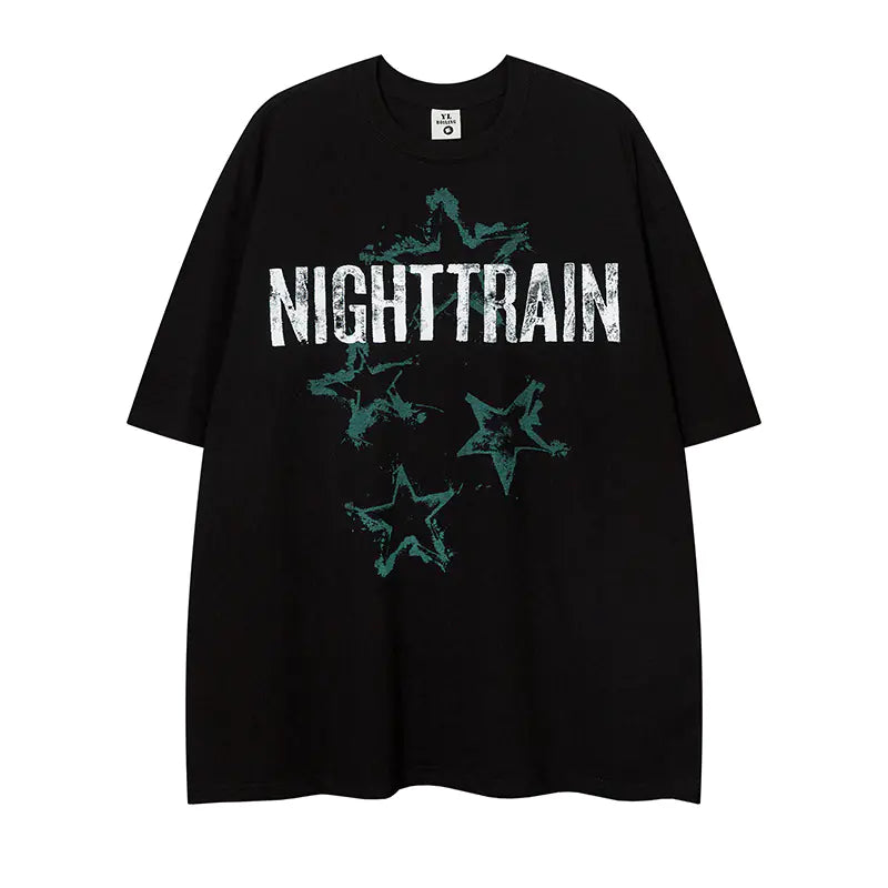 2024 Vintage Oversized Hip-Hop T-Shirt for Men