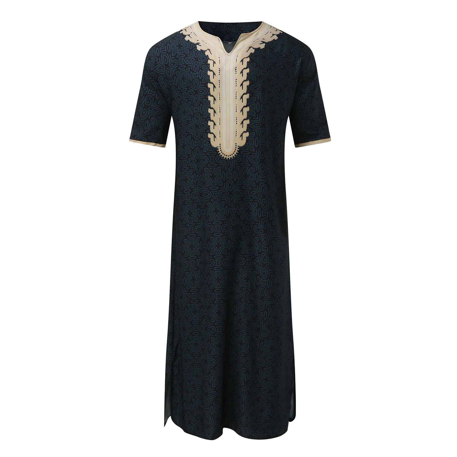 Men's Short Sleeve Rompers in Arab Ethnic Style
